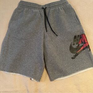 Air Jordan Nike Jumpman Man Size Small Gray Red Black Short pants